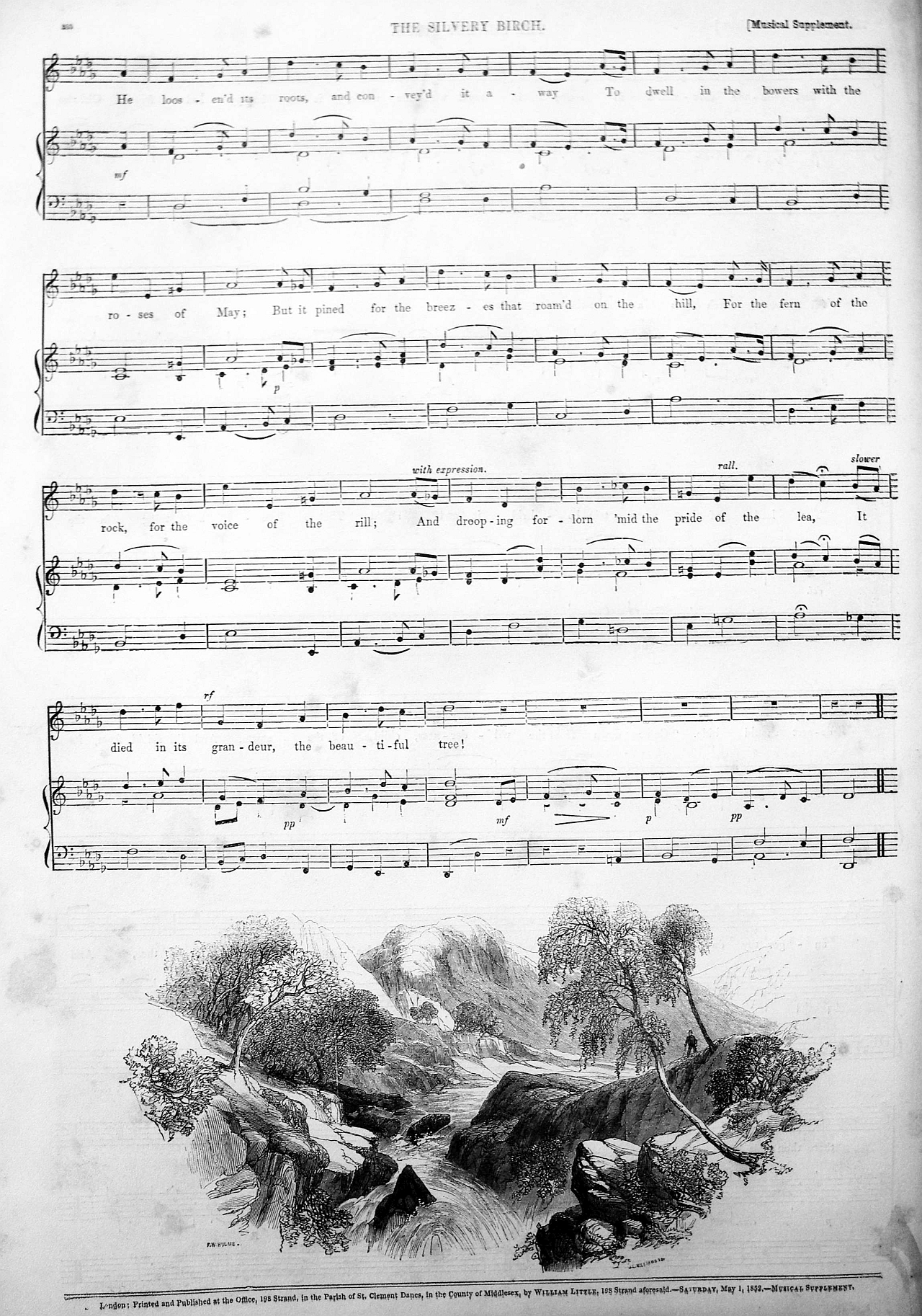 the silvery birch may 1 1852 3
